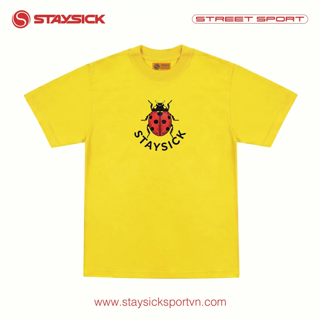 Áo tee LADYBUG màu Vàng